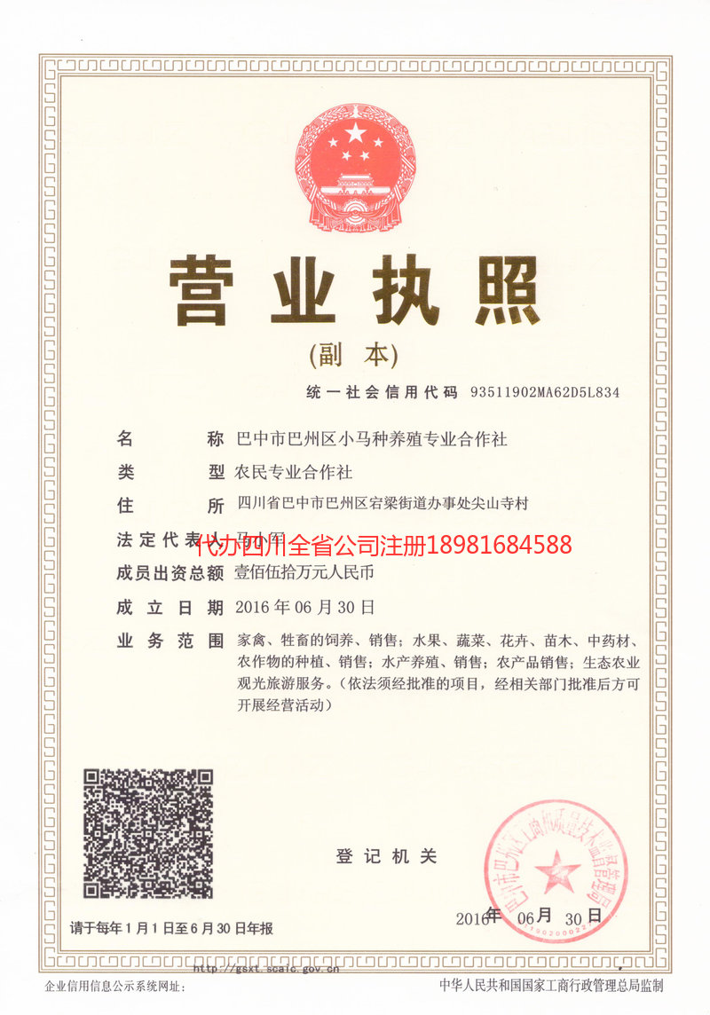 南川南川小马种养殖专业合作社